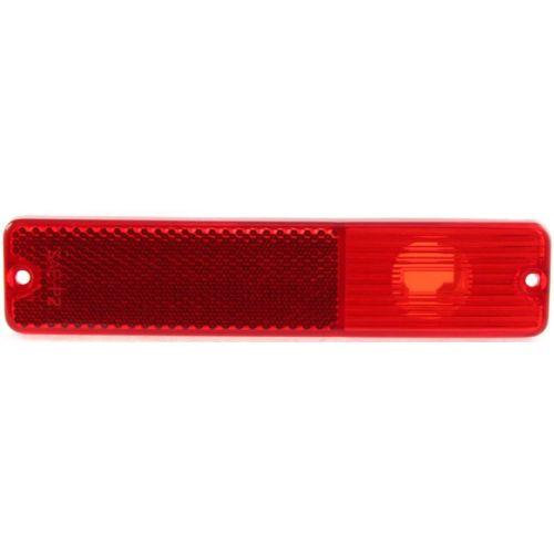 1984-1991 Jeep Grand Wagoneer Rear Side Marker Lamp RH=LH, Red - Classic 2 Current Fabrication