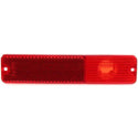 1981-1985 Jeep Scrambler Rear Side Marker Lamp RH=LH, Red - Classic 2 Current Fabrication