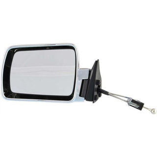 1984-1996 Jeep Cherokee Mirror LH, Manual Remote, Non-heated, Non-fold - Classic 2 Current Fabrication