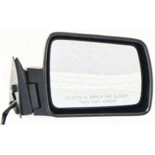 1984-1996 Jeep Cherokee Mirror RH, Power, Non-heated, Non-folding.