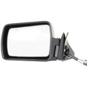 1984-1996 Jeep Cherokee Mirror LH, Manual Remote, Non-heated, Non-folding.