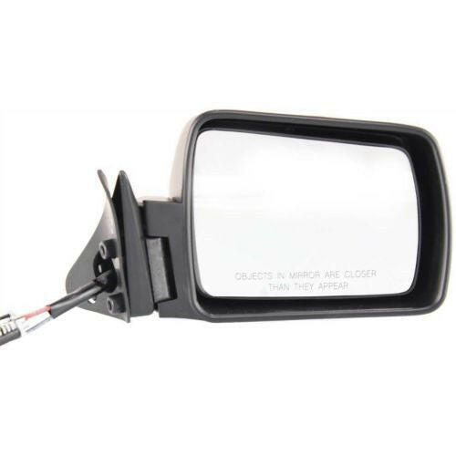 1984-1996 Jeep Cherokee Mirror RH, Manual Remote, Non-heated, Non-folding.