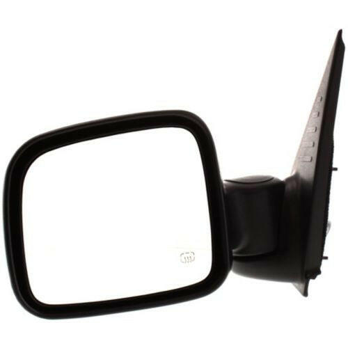 2002-2007 Jeep Liberty Mirror LH, Power, Heated, Manual Fold, Textured, w/o Memory.