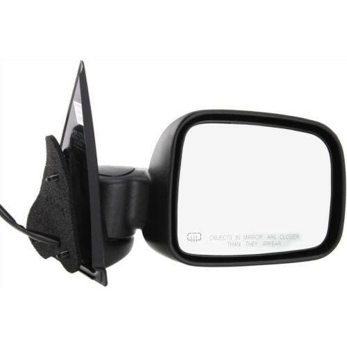 2002-2007 Jeep Liberty Mirror RH, Power, Heated, Manual Fold, Textured, w/o Memory.