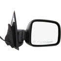 2002-2007 Jeep Liberty Mirror RH, Power, Heated, Manual Fold, Textured, w/o Memory.