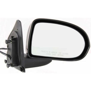 2007-2010 Jeep Compass Mirror RH, Power, Non-heated, Manual Fold, Textured.