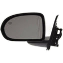 2007-2014 Jeep Compass Mirror LH, Power, Heated, Manual Fold, Textured.
