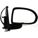 2007-2014 Jeep Compass Mirror RH, Power, Heated, Manual Fold, Textured.