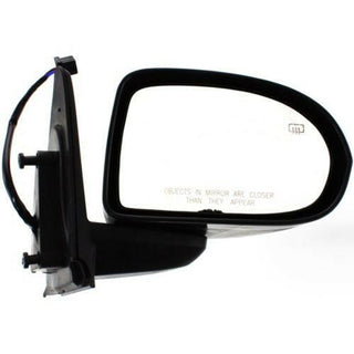 2007-2014 Jeep Compass Mirror RH, Power, Heated, Manual Fold, Textured.