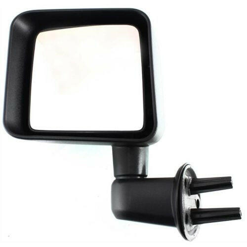 2007-2008 Jeep Wrangler Mirror LH, Manual Folding.