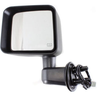 2011-2013 Jeep Wrangler Mirror LH, Power, Heated, Manual Fold, Textured - Classic 2 Current Fabrication