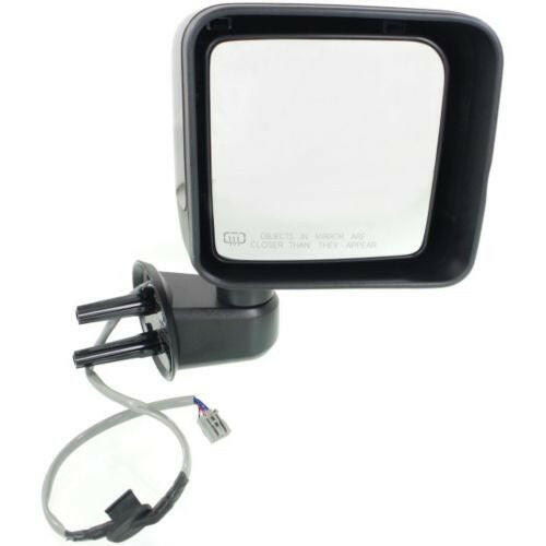 2015-2016 Jeep Wrangler Mirror RH, Power, Heated, Manual Folding.