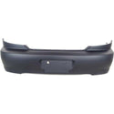 2000-2004 Kia Spectra Rear Bumper Cover, Primed, Sedan.