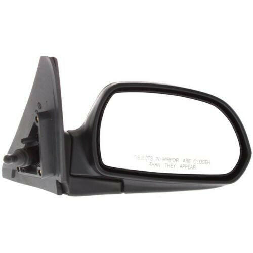 2002-2004 Kia Spectra Mirror RH, Manual Folding, Cable Remote.