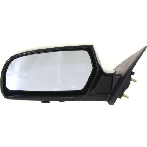 2006-2010 Kia Optima Mirror LH, Power, Heated, Manual Fold, Black.