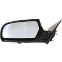 2006-2010 Kia Optima Mirror LH, Power, Heated, Manual Fold, Black.