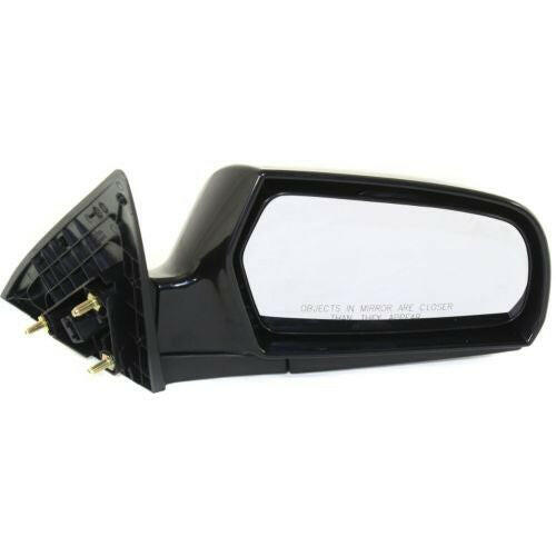 2006-2010 Kia Optima Mirror RH, Power, Heated, Manual Fold, Black.