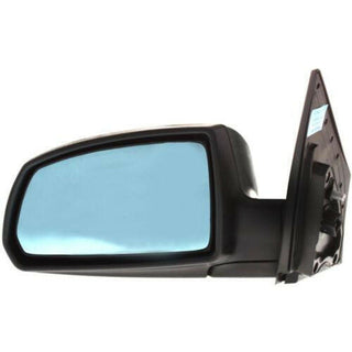 2007-2010 Kia Rio Mirror LH, Power, Heated, w/Blue Glass, Manual Folding.