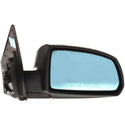 2007-2010 Kia Rio Mirror RH, Power, Heated, w/Blue Glass, Manual Folding.