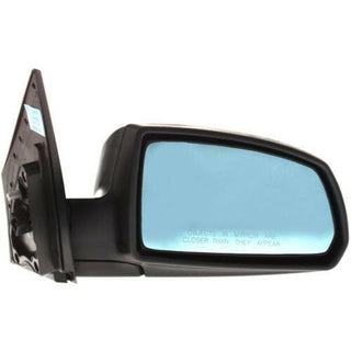 2007-2010 Kia Rio Mirror RH, Power, Heated, w/Blue Glass, Manual Folding.