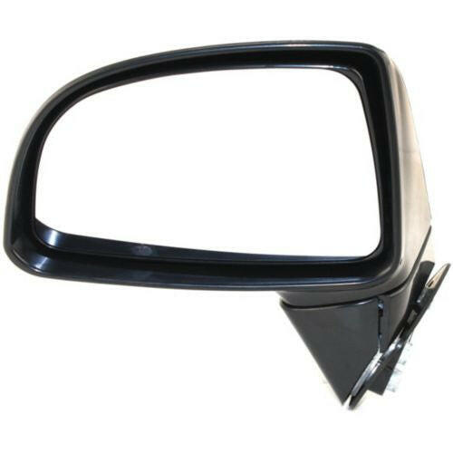 2007-2012 Kia Rondo Mirror LH, Power, Non-heated, Manual Fold, Black.