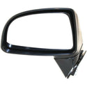 2007-2012 Kia Rondo Mirror LH, Power, Non-heated, Manual Fold, Black.