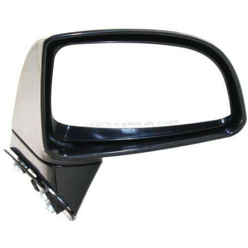 2007-2012 Kia Rondo Mirror RH, Power, Non-heated, Manual Fold, Black.