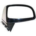 2007-2012 Kia Rondo Mirror RH, Power, Non-heated, Manual Fold, Black.