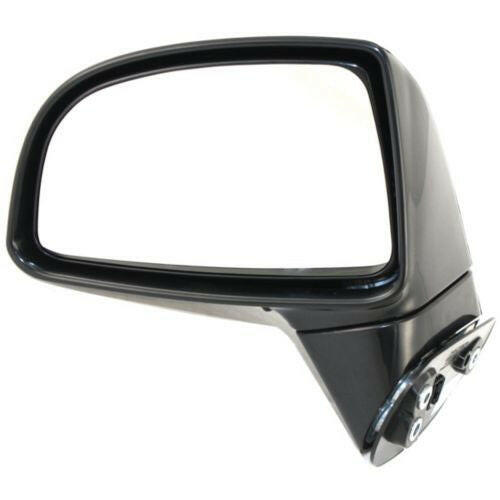 2007-2012 Kia Rondo Mirror LH, Power, Heated, Manual Fold, Smooth Black.