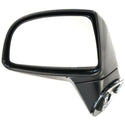 2007-2012 Kia Rondo Mirror LH, Power, Heated, Manual Fold, Smooth Black.