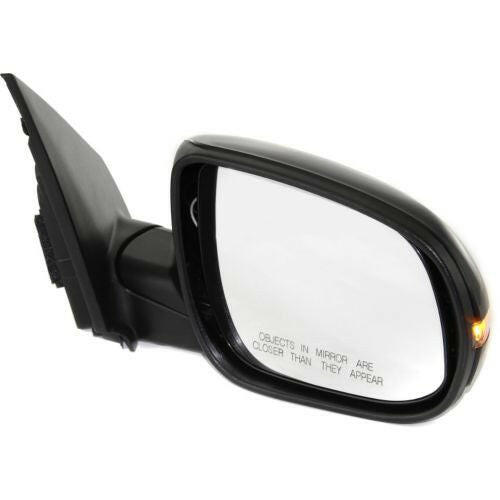 2010-2011 Kia Rio5 Mirror RH, Power, Heated, Manual Folding, w/Signal Lamp.