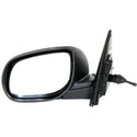 2010 Kia Forte Mirror LH, w/o Signal Lamps, Sedan, Manual Folding.