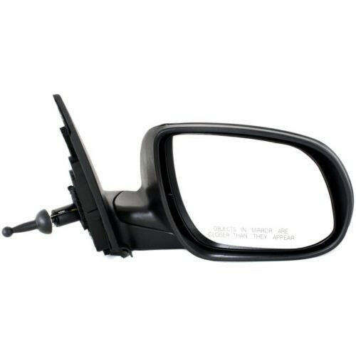 2010-2011 Kia Rio5 Mirror RH, Manual Remote, Non-heated, Manual Folding.