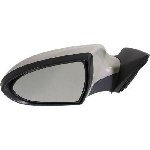 2011-2016 Kia Sportage Mirror LH, Power, Non-heated, Manual Fold, w/o Signal.