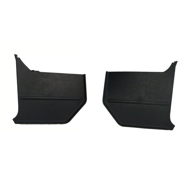 1965-1966 Ford Mustang Kick Panel, Black Pair Convertible.