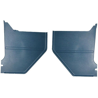 1965 Ford Mustang Kick Panel, Medium Blue Pair Coupe.