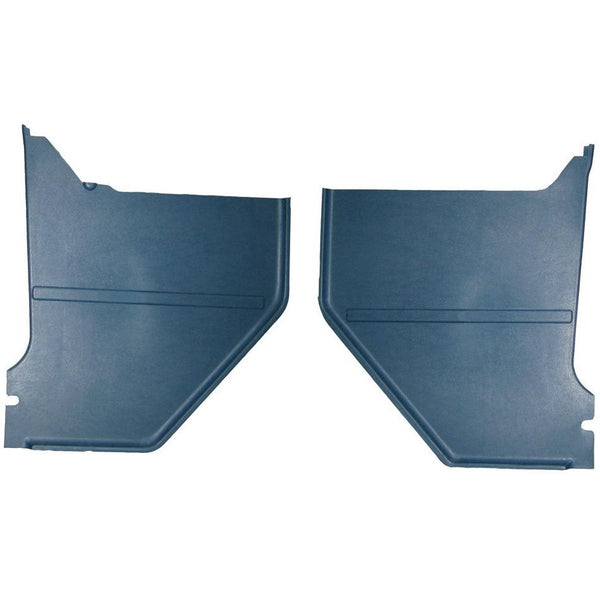 1965 Ford Mustang Kick Panel, Medium Blue Pair Coupe.