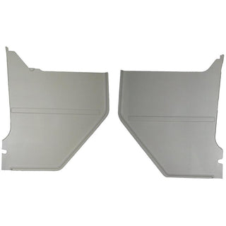 1965-1966 Ford Mustang Kick Panel, White Pair Coupe - Classic 2 Current Fabrication