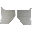 1965-1966 Ford Mustang Kick Panel, White Pair Coupe.