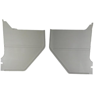 1965-1966 Ford Mustang Kick Panel, White Pair Coupe.