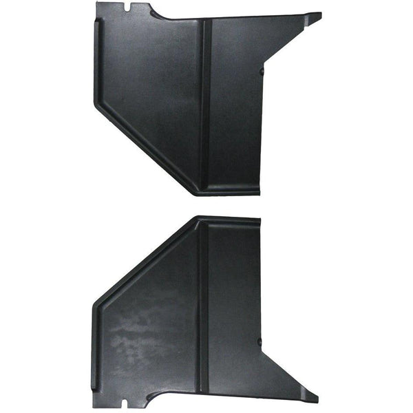 1967-1968 Ford Mustang Kick Panel, Black Pair Coupe Fastback.