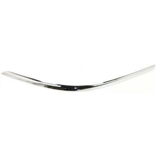 2003-2011 Lincoln Town Car Front Bumper Molding LH, Plastic, Chrome.