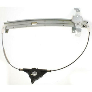 1990-1993 Lincoln Town Car Rear Window Regulator LH, Power, w/o Motor.