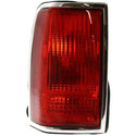 1990-1997 Lincoln Town Car Tail Lamp LH, Lens And Housing, W/ Emblem.