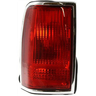 1990-1997 Lincoln Town Car Tail Lamp LH, Lens And Housing, W/ Emblem.