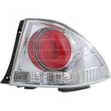 2004-2005 Lexus IS300 Tail Lamp RH, Outer, Lens/Housing, W/o Sport, Sedan.