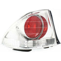 2002-2003 Lexus IS300 Tail Lamp LH, Outer, Lens And Housing, Metallic, Sedan.