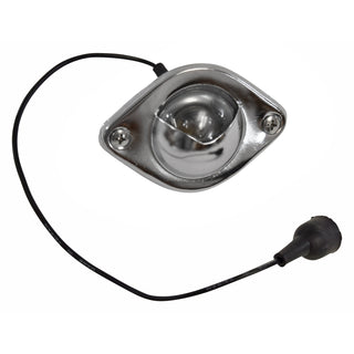 1964-1965 Chevy Chevelle El Camino Rear License Lamp Assembly.