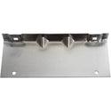 1978-1987 BUICK REGAL FRONT LICENSE PLATE BRACKET (CHROME) - Classic 2 Current Fabrication