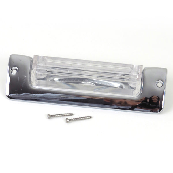 1957 Chevy Bel Air License Plate Light Assembly.